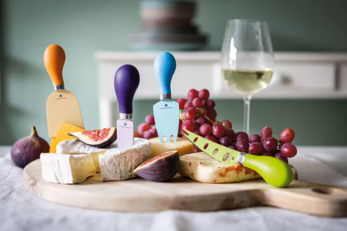 ZASSENHAUS Käsemesser-Set EASY CUT 4-teilig mehrfarbig