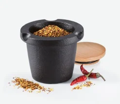 ZASSENHAUS Mörser/ Gewürzreibe GUSS Buche