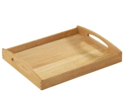 ZASSENHAUS Tablett 53 x 41 cm Gummibaumholz