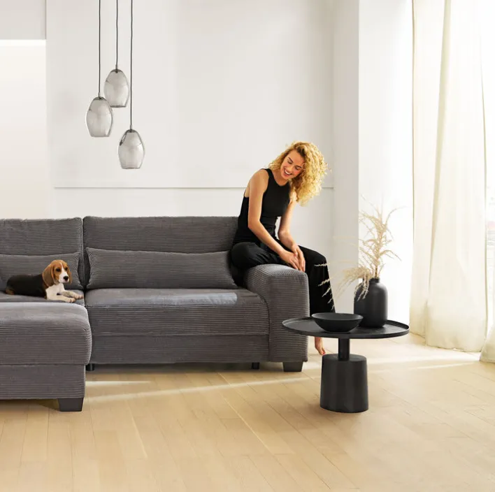 zuiver Beistelltisch MAX 60 x 40 cm schwarz