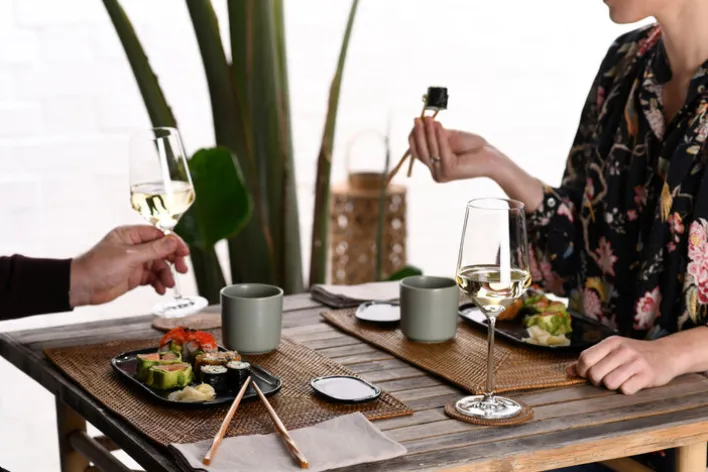 ZWIESEL GLAS Weißweinglas PURE 2er Set - je 408 ml