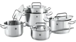 ZWILLING Kochtopfset TWIN CLASSIC 5-teilig Edelstahl 18/10