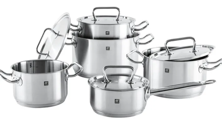 ZWILLING Kochtopfset TWIN CLASSIC 5-teilig Edelstahl 18/10