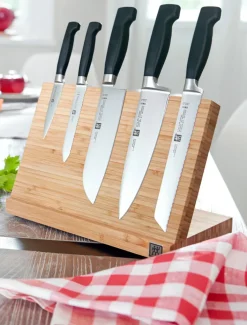 ZWILLING Messerblock 6-teilig braun /schwarz